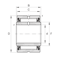 LS NA4910-2RSR, ߴϵ 49ɂ(c)ܷ