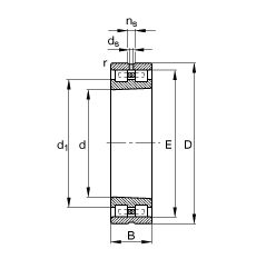 ALS NN3030-AS-K-M-SP, (j) DIN 5412-4 (bio)(zhn)Ҫߴ, ǶλS, pFףF 1:12 ɷx, ּpСď(ni)϶ƹ