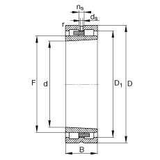 ALS NNU4928-S-K-M-SP, (j) DIN 5412-4 ˜ʵҪߴ, ǶλS, pFF 1:12 ɷx, ּpСďȲ϶ƹ