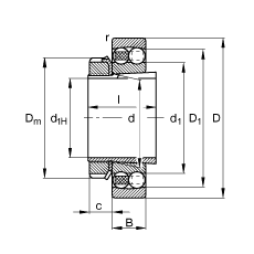 {(dio)S 2309-K-TVH-C3 + H2309, (j) DIN 630  DIN 5415 (bio)(zhn)Ҫߴ, F׺;o