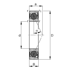 SS HCB71907-E-2RSD-T-P4S, {(dio)(ji)Ɍ(du)Ԫb|  = 25㣬մɂ(c)ܷǽ|ƹ